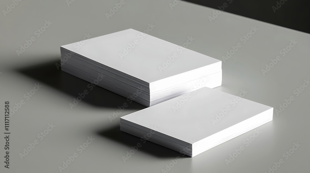 Blank business cards mockup design white background Blank business cards mockup design white background