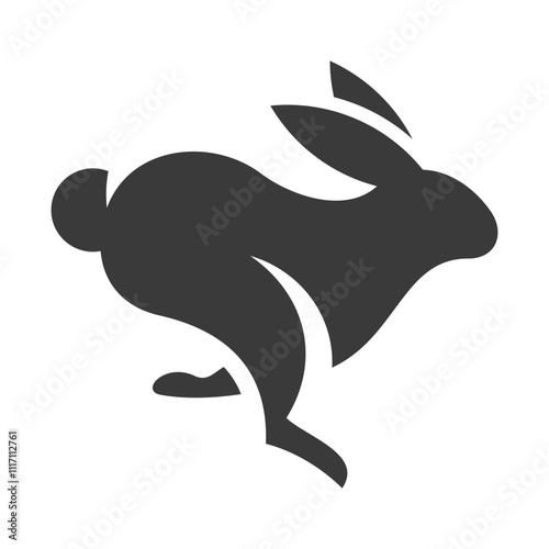 Rabbit Vector Logo Design Template