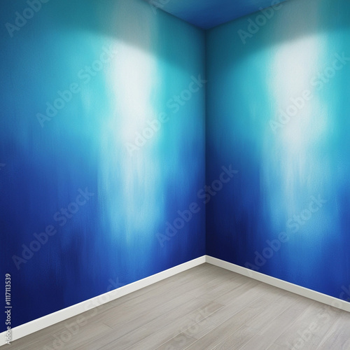 abstract blue background. Ai generated
