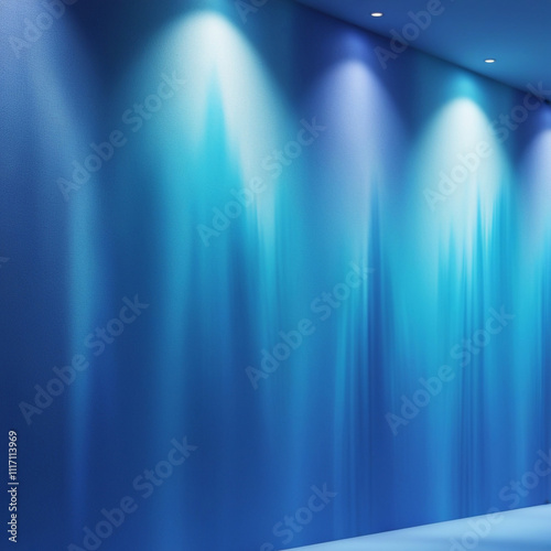 abstract blue background. Ai generated