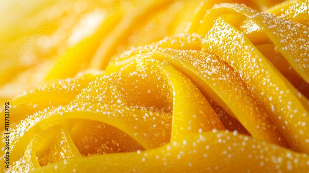 Delicious Mango Sticky Rice Dessert Closeup Texture Image Delicious Mango Sticky Rice Dessert Closeup Texture Image