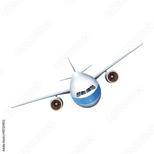 airplane in the air