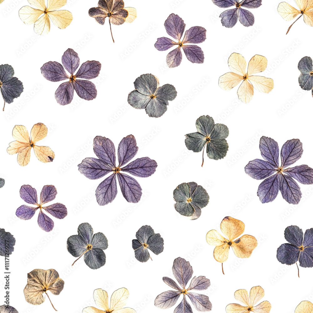 Fototapeta premium set of flowers
