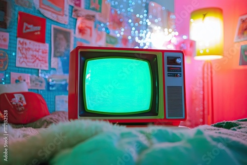 retro tv set