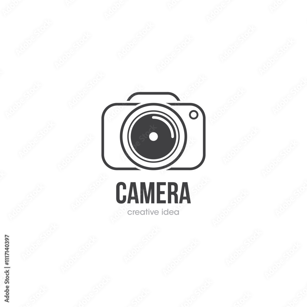 Camera Creative Concept Logo Design Template Camera Creative Concept Logo Design Template