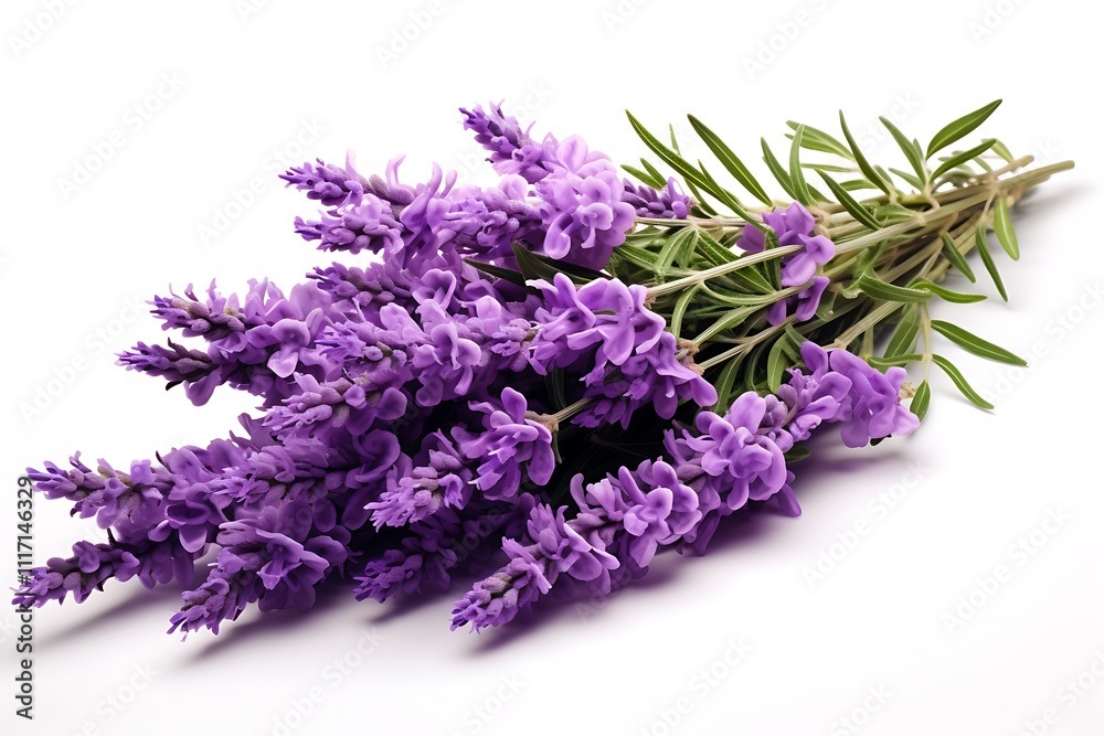 Purple Lavender Flowers Bouquet CloseUp Shot Purple Lavender Flowers Bouquet CloseUp Shot