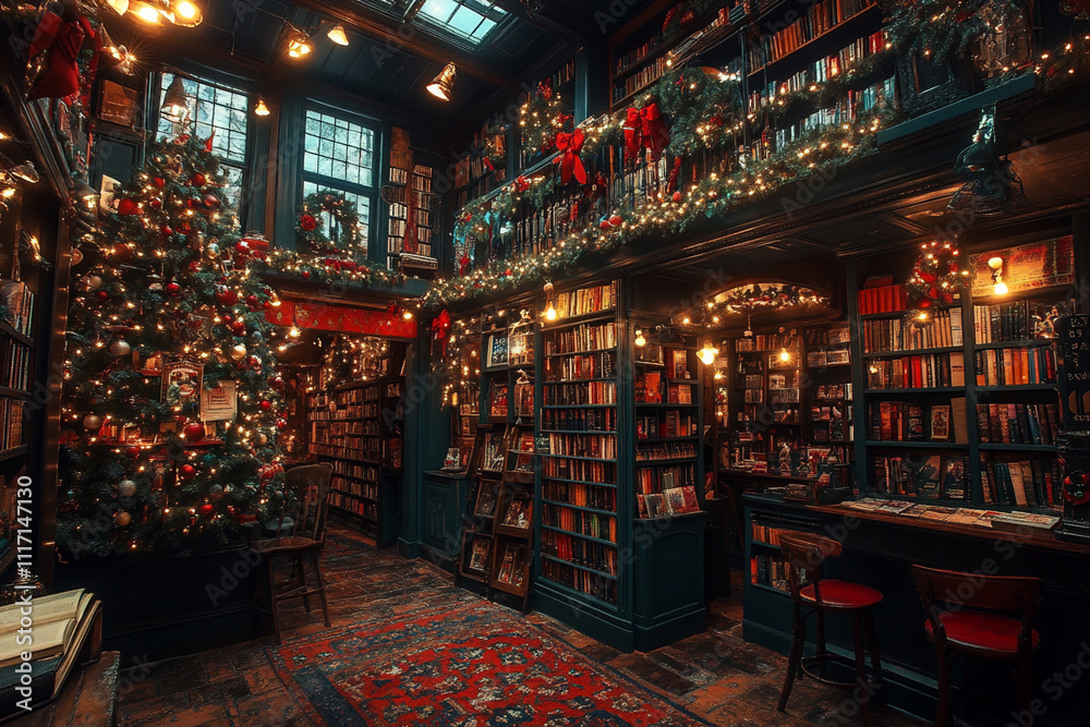 High-resolution image of a charming Christmas High-resolution image of a charming Christmas
