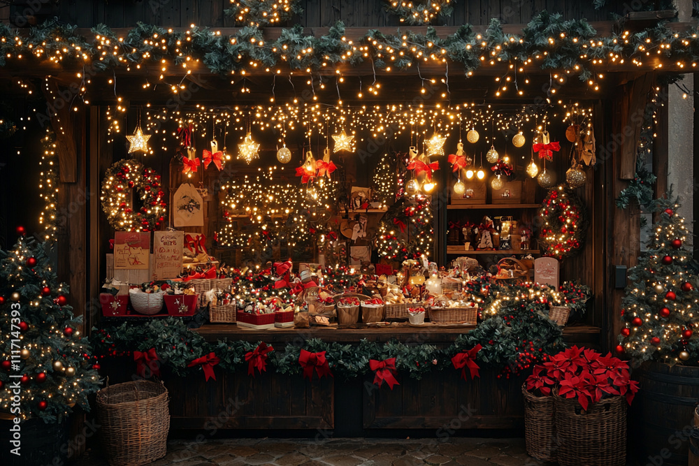 High-resolution image of a charming Christmas High-resolution image of a charming Christmas