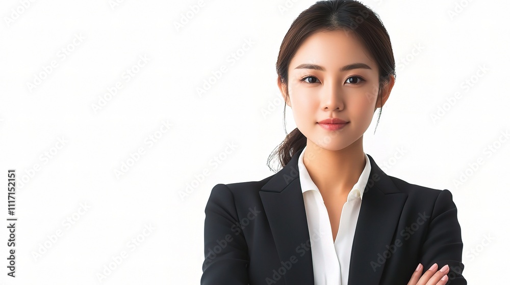 Professional Portrait of a Businesswoman in Formal Attire Professional Portrait of a Businesswoman in Formal Attire