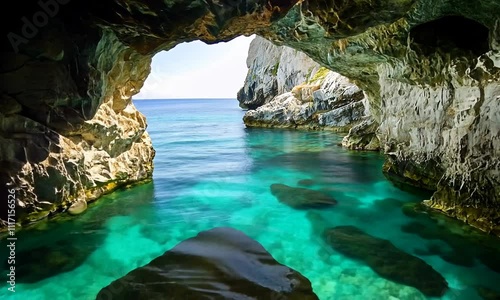 An underwater cave hideout


 photo