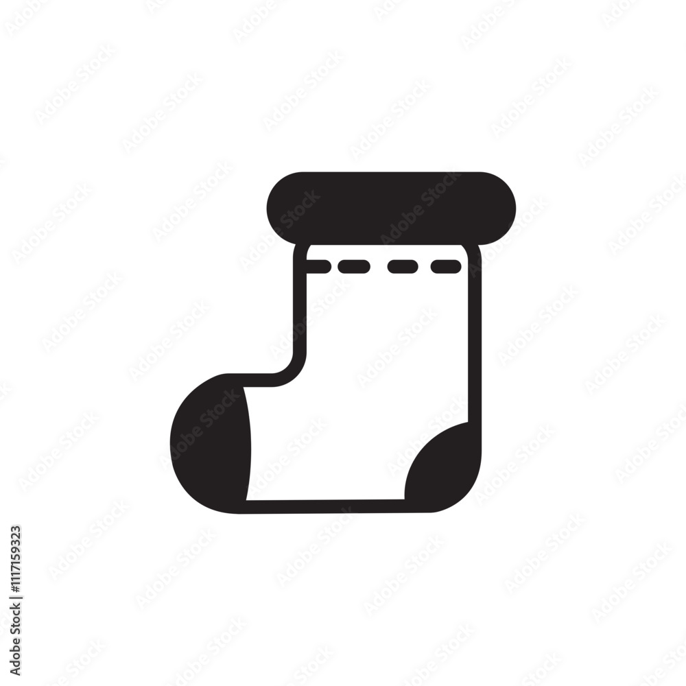 christmas stocking solid black christmas stocking solid black