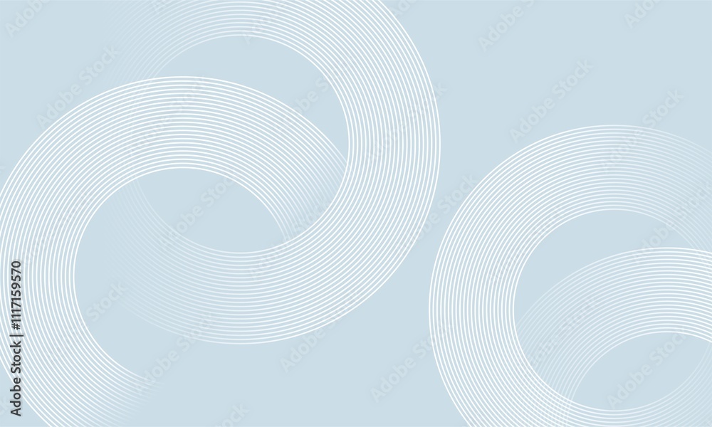 Modern abstract background. Glossy white gradient circle lines. Minimal geometric pattern. Simple graphic elements. Futuristic concept. Suitable for Modern abstract background. Glossy white gradient circle lines. Minimal geometric pattern. Simple graphic elements. Futuristic concept. Suitable for