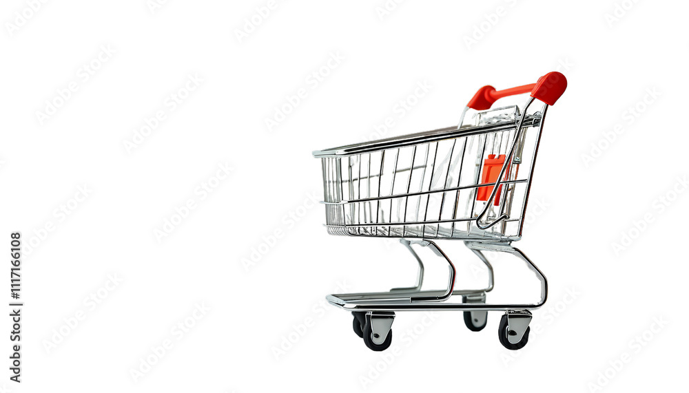 Empty Shopping Cart for Retail and Grocery Use Empty Shopping Cart for Retail and Grocery Use