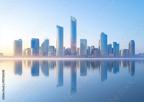 modern city skyline
