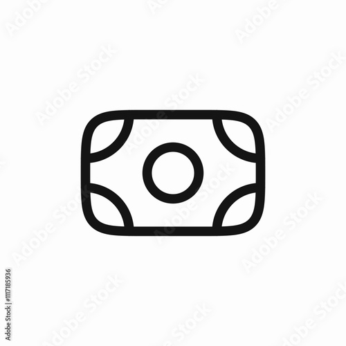 money cash icon sign vector