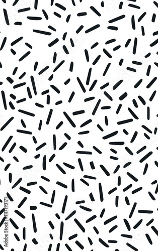 Abstract black lines on white background.