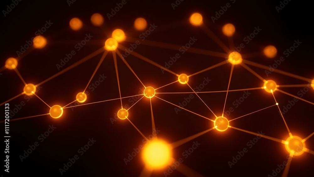 Golden Network Connections: A Symbol of Technology, Communication, and Innovation Golden Network Connections: A Symbol of Technology, Communication, and Innovation
