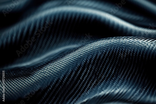 Wallpaper Mural Dark blue carbon fiber texture, woven pattern. Ideal for backgrounds, tech, or sports designs. Torontodigital.ca