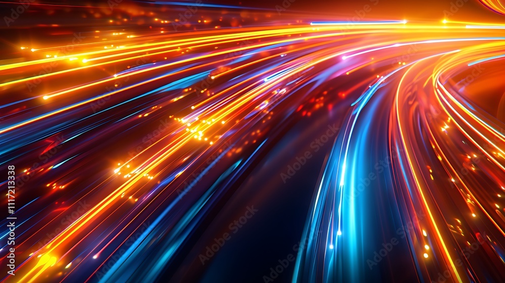 Dynamic Fusion of Neon Cityscapes and Futuristic Tech Art Imagery Dynamic Fusion of Neon Cityscapes and Futuristic Tech Art Imagery
