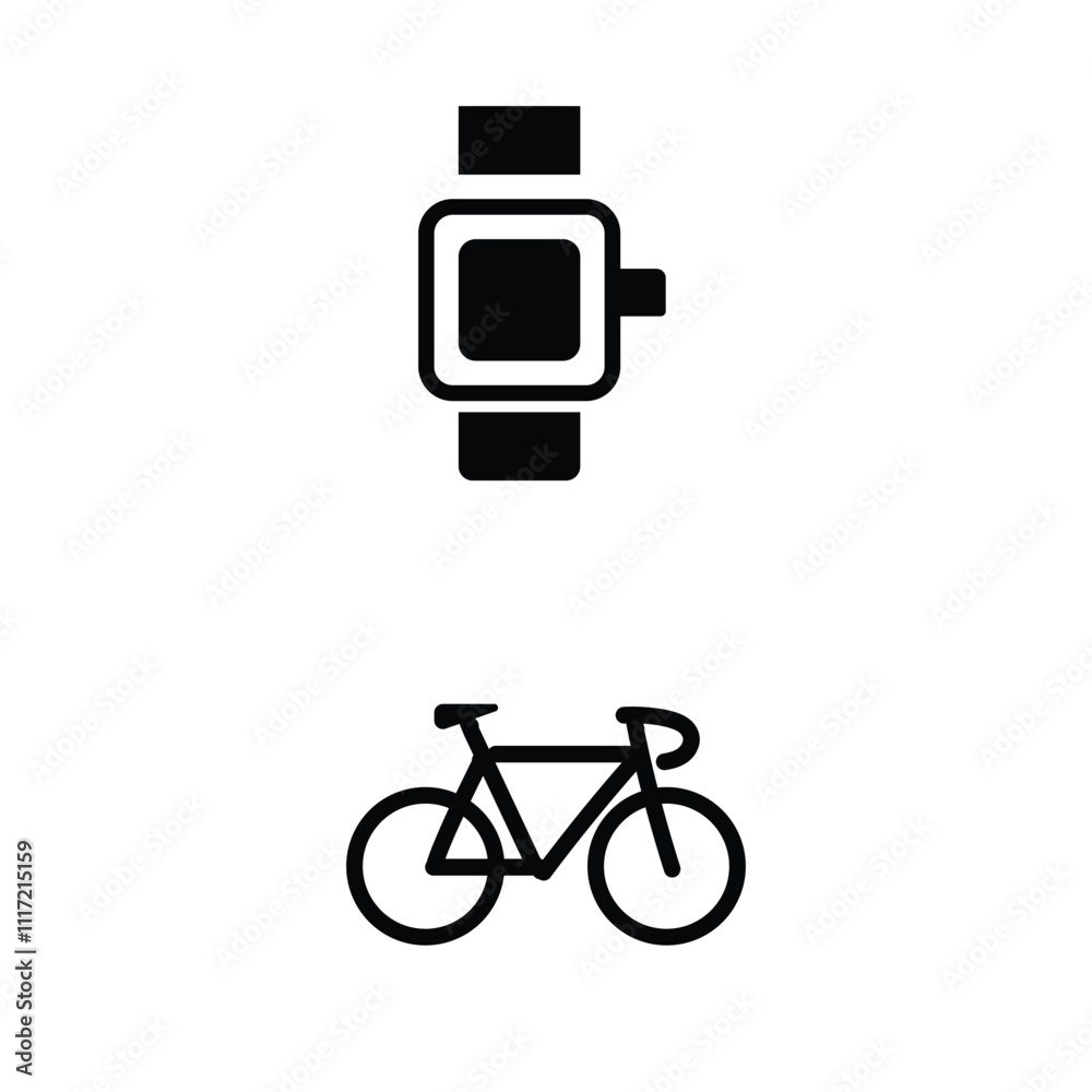 Modern fitness vector design illustration Modern fitness vector design illustration
