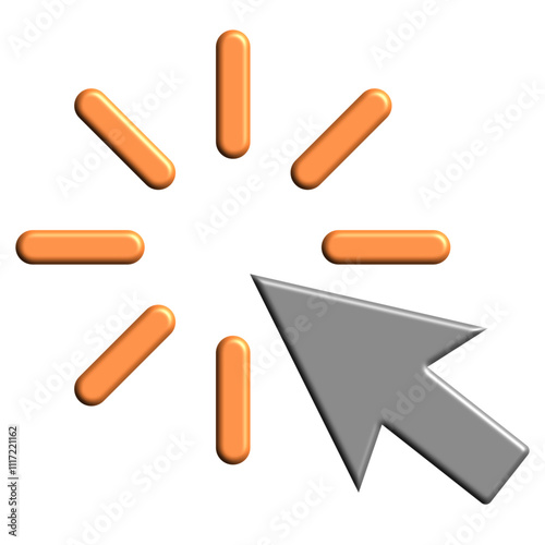 3D clickable feature