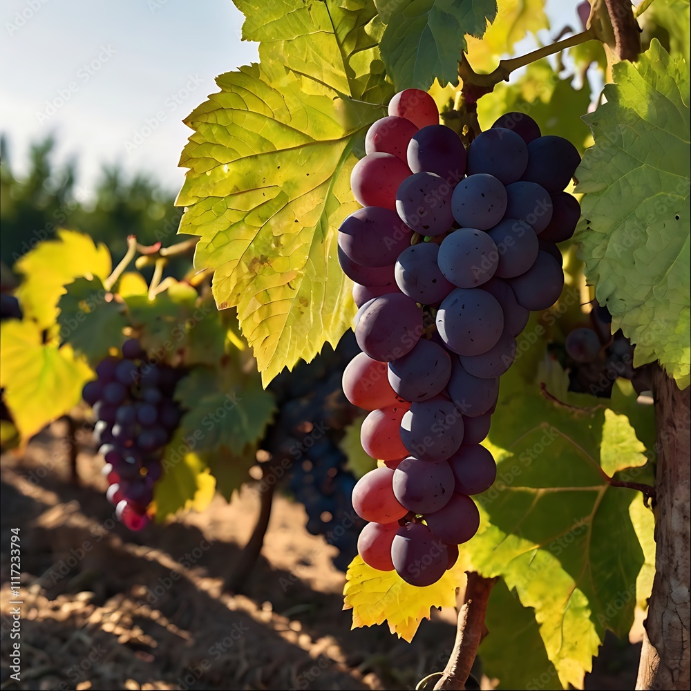 Fototapeta premium wine grapes