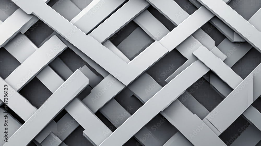 Abstract grayscale crisscross patterns with sleek and modern visual effects. Abstract grayscale crisscross patterns with sleek and modern visual effects.