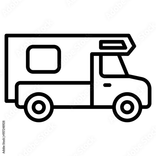 Pickup Camper icon