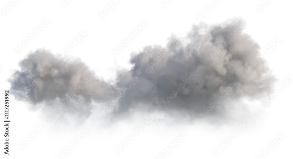 Isolated cloud with transparency. Isolated cloud with transparency.