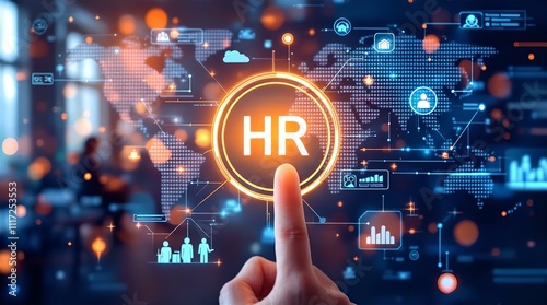 Futuristic HR Technology: Global Network of Human Resources Management, Data-Driven Solutions, and Digital Transformation
