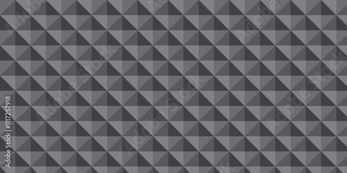 Abstract geometric black overlap elegant minimal digital layer shape space technology luxury gird monochrome triangle creative paper texture background.