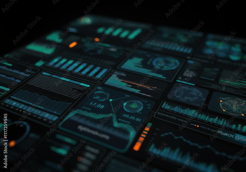 Data analysis science and big data with AI technology. Analyst or Scientist use a computer and dashboard for analysis of information on complex data sets on computer. Insights development engineer Data analysis science and big data with AI technology. Analyst or Scientist use a computer and dashboard for analysis of information on complex data sets on computer. Insights development engineer