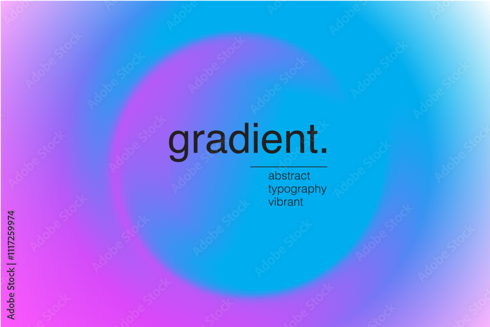 abstract gradient design with vibrant blue and pink, tones, creating a soft and smooth flow of overlapping shapes gradient smooth