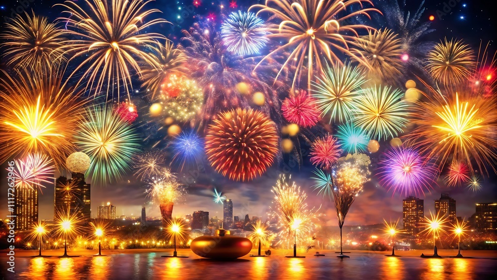 Fototapeta premium new, champagne, drink, cheers, group, alcohol, background, sophisticated, glasses, cocktail, woman, people, summer, wine, party, hands, luxury, women, celebration, friends, lifestyle, generative ai