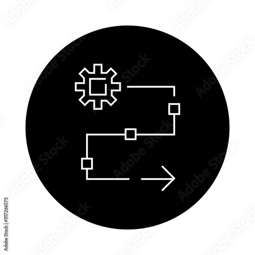 Agile Working methods – Cogwheel Representing Flexible Approaches to Work