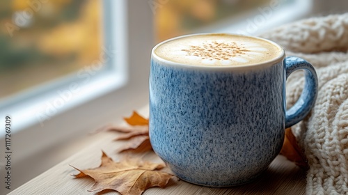 A Cozy Still Life Cup of Coffee