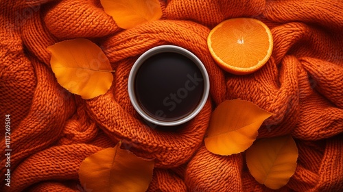 A Cozy Still Life Cup of Coffee