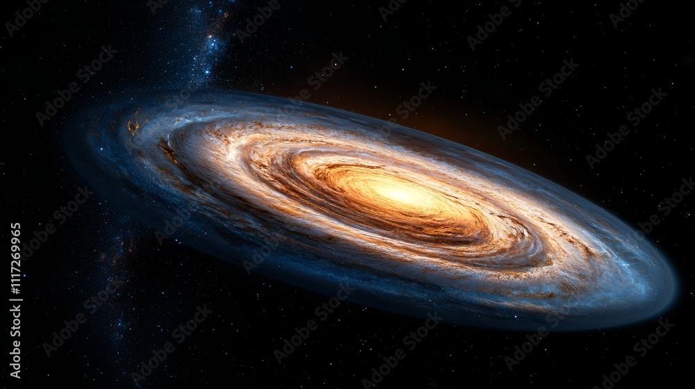 Obraz premium Ultra Powerful Next Generation Space Telescope Imagery