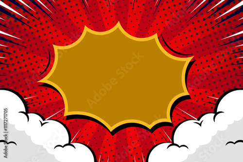 manga comic flat wallpaper style cartoon background cloud