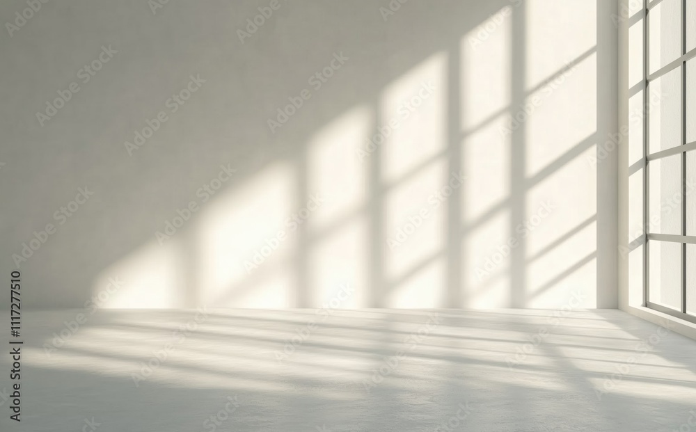 Fototapeta premium empty room with window 