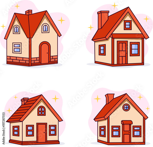 Little House Illustration Collection