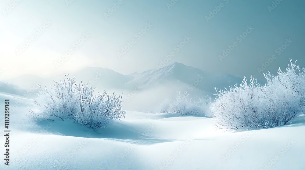 A smooth winter-inspired gradient blending frosted aqua into snowy white, textured with soft digital noise for an icy and tranquil effect, hd resolution, minimalist design. --ar 16:9 A smooth winter-inspired gradient blending frosted aqua into snowy white, textured with soft digital noise for an icy and tranquil effect, hd resolution, minimalist design. --ar 16:9
