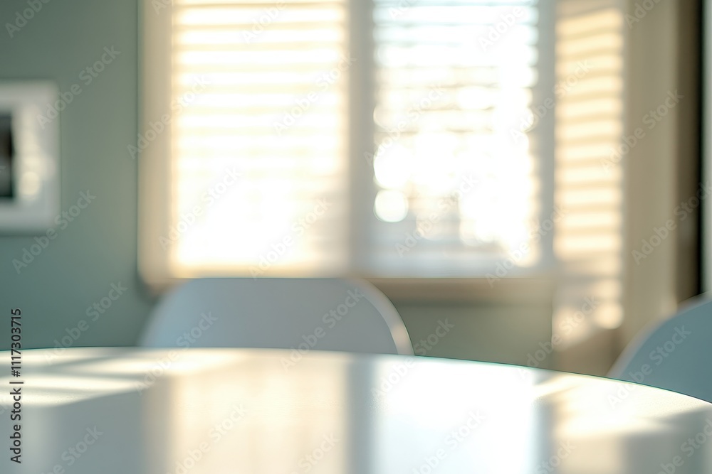A softly lit interior scene featuring a table and chairs, conveying a calm atmosphere. A softly lit interior scene featuring a table and chairs, conveying a calm atmosphere.