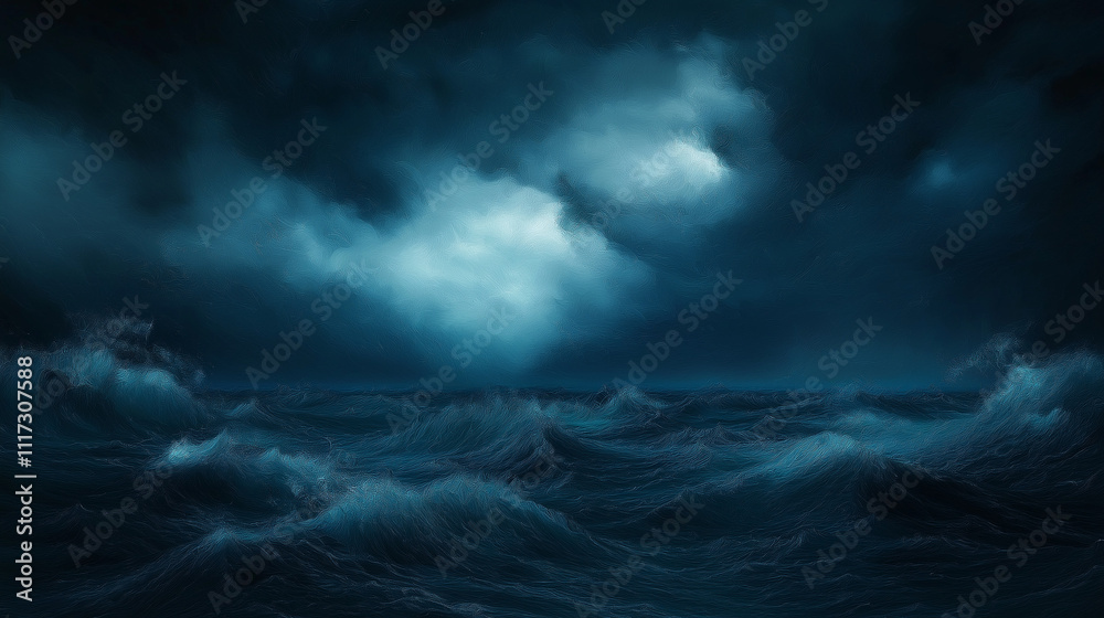 The Mystery of a Gloomy, Dark Ocean The Mystery of a Gloomy, Dark Ocean