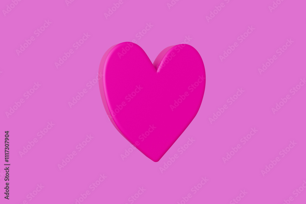 A pink heart is shown on a pink background A pink heart is shown on a pink background