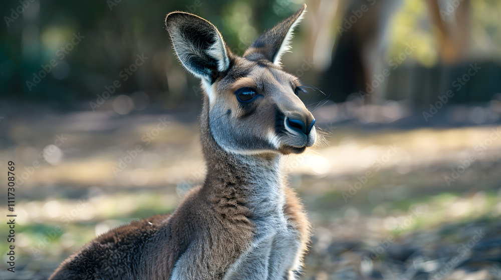 close up of a kangaroo close up of a kangaroo