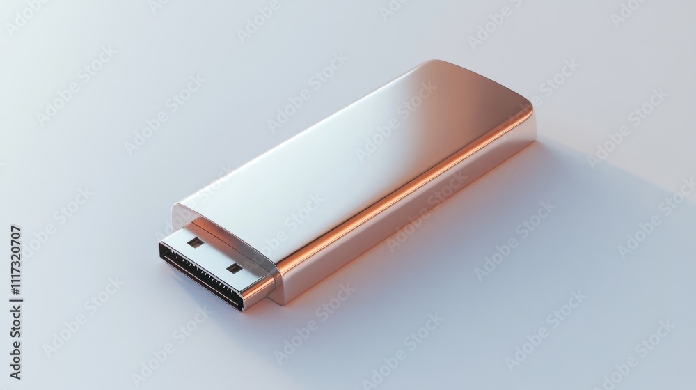 Rose Gold Colored Mini HDMI Adapter Device Rose Gold Colored Mini HDMI Adapter Device
