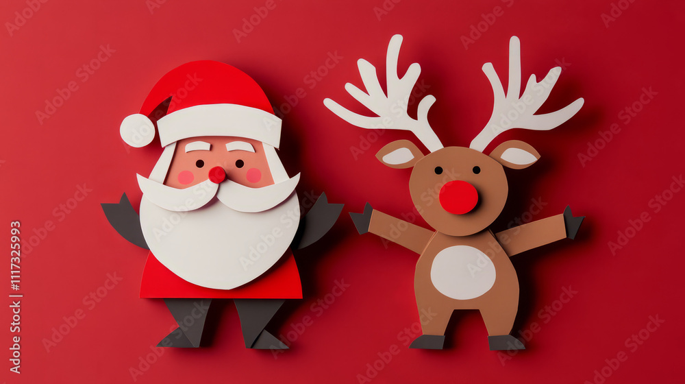 Santa Claus and Snowman Cartoon Spreading Christmas Cheer.Cute Christmas Cartoon: Santa and Snowman in Winter Wonderland.A Whimsical Christmas Cartoon Scene Santa Claus and Snowman Cartoon Spreading Christmas Cheer.Cute Christmas Cartoon: Santa and Snowman in Winter Wonderland.A Whimsical Christmas Cartoon Scene