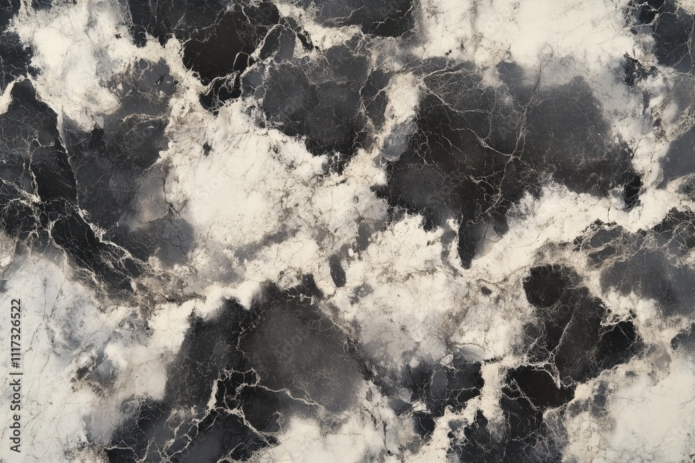 Black and White Marble Pattern Black and White Marble Pattern