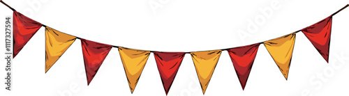 Colorful Bunting Decoration